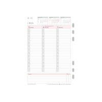 CHRONOPLAN Jahres-Set Wochenplan 2026 50296Z.26 1W/2S A5