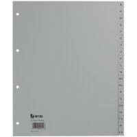 HETZEL Intercalaires en plastique, A-Z, A4 extra large