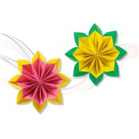 URSUS Faltblätter Duo 15x15cm 22895599F neon 100 Blatt