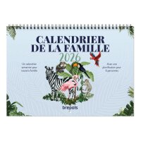 BREPOLS Kalender Familie 2026 1.866.9900 1S/2P vert 31x22cm