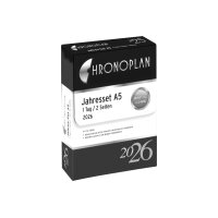CHRONOPLAN Jahres-Set Tagesplan 2026 50206Z.26 1T/1S A5