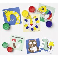 folia Fingerfarben-Set "HAPPY SAFARI"