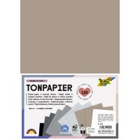 folia Papier de couleur Shades of Grey, A4, 130 g/m2