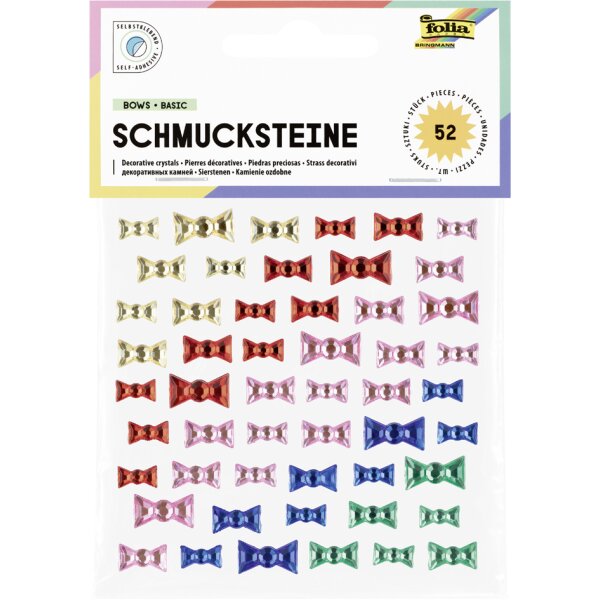 folia Pierre décorative BOWS PASTEL, autocollant