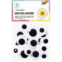 folia Oeil vacillant, mélange, taille: M, autocollant