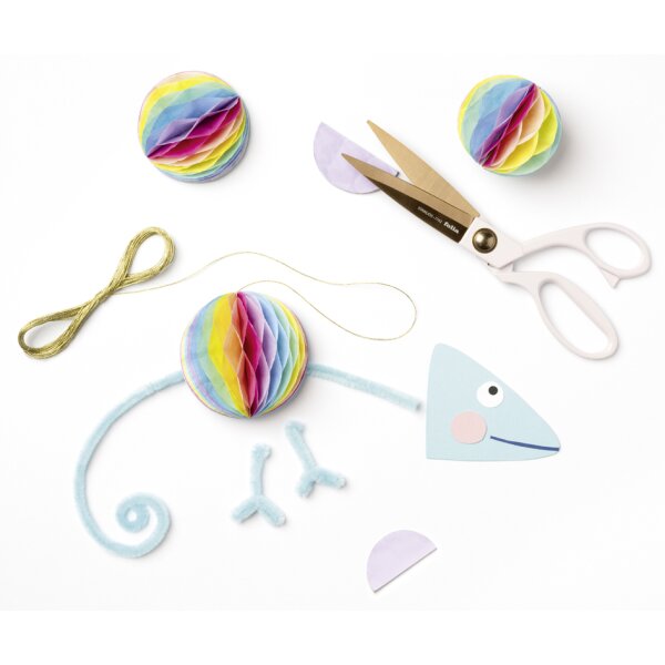 folia Wabenpapier PASTEL, 30-lagig, 210 x 330 mm, nassfest