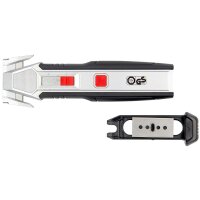 WEDO Coupe-film & grattoir 2 en 1 FOIL 888, noir/argent