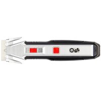 WEDO Coupe-film & grattoir 2 en 1 FOIL 888, noir/argent