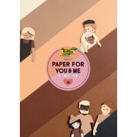 folia Bloc de papier et carton de couleur Shades of us
