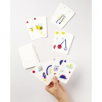 folia Spielkarten BLANKO, 65 x 100 mm, weiss