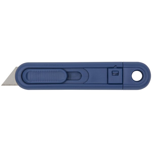 WEDO Cutter de s&eacute;curit&eacute; MetDetec 811, lame: 19 mm, bleu