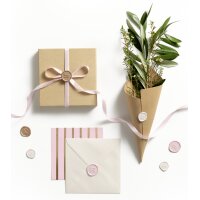 folia Sceau autocollant ROMANTIC, tailles/couleurs assorties