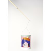 folia Laternenstab + 1 LED-Licht