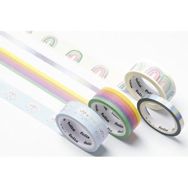 folia Ruban adhésif décoratif Washi-Tape HOTFOIL WILDLIFE