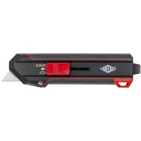 WEDO Couteau & grattoir 2 en 1 Premium, lame: 19 mm