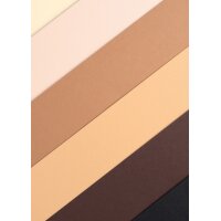 folia Papier de couleur Shades of us, A4, 130 g/m2