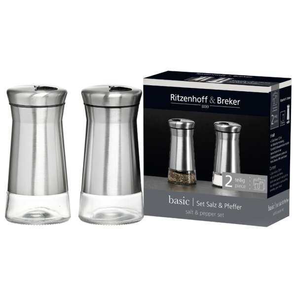 Ritzenhoff & Breker Kit salière & poivrière BASIC