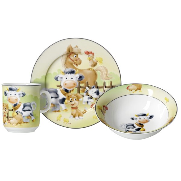 Ritzenhoff & Breker Geschirr-Set HOFTIERE, 3-teilig, CHF 23.72