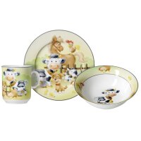 Ritzenhoff & Breker Geschirr-Set HOFTIERE, 3-teilig