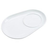 Ritzenhoff & Breker Dessous de tasse BIANCO, ovale