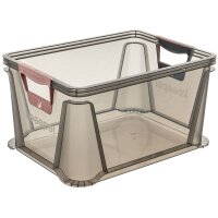 keeeper Boîte de rangement luis, 20 L, gris...