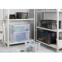 keeeper Aufbewahrungsbox "luis", 45 Liter, transparent