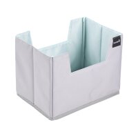 keeeper Organiseur de courses nea, taille L, gris/bleu eau