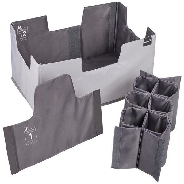 keeeper Panier à fruits & légumes neo, 13 litres, graphite