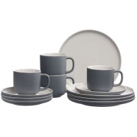 Ritzenhoff & Breker Service à café JASPER, 12 pièces, gris