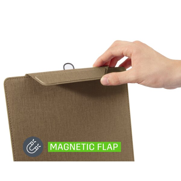 sigel Porte-menu à pince, A5, beige