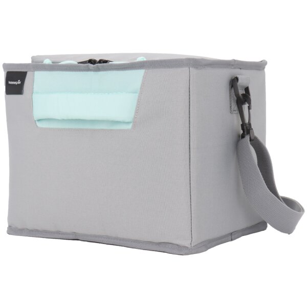 keeeper Sac isotherme nea, taille L, gris/bleu deau