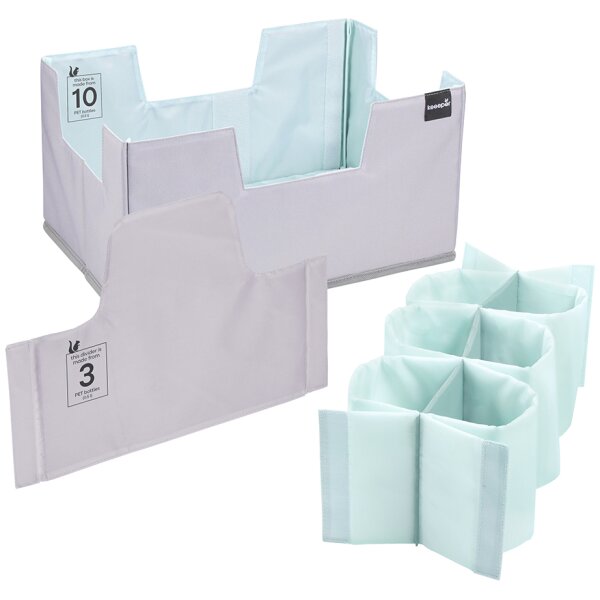 keeeper Sac isotherme nea, taille L, gris/bleu deau