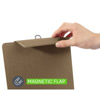 sigel Porte-menu à pince, A4, noir