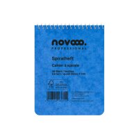 NOVOOO Carnet spirale ass. 10,1×7,6cm 729774 quadrillé, 4mm, 70g 48 flls.