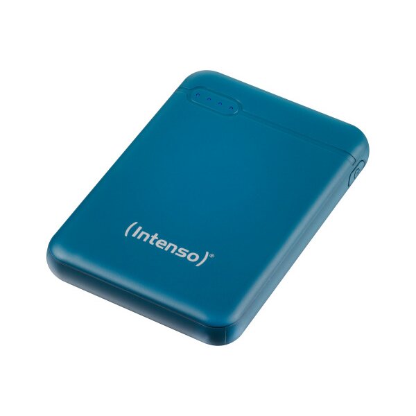 INTENSO Powerbank XS5000, petrol 7313527 5000 mAh, USB-A, USB-C