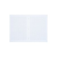 NOVOOO Schulheft B5 729771 4mm kariert mit Rand 90g