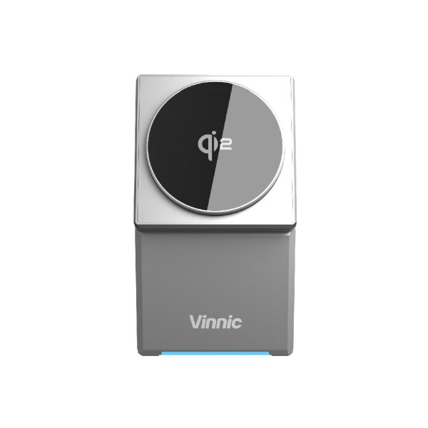 VINNIC OWL PEAK 3-IN-1 Char.Dock VPPD-31WSCG2-SL Qi2, Swivel Mount