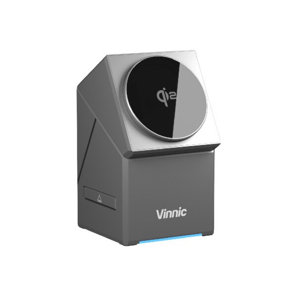 VINNIC OWL PEAK 3-IN-1 Char.Dock VPPD-31WSCG2-SL Qi2, Swivel Mount