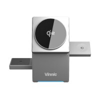 VINNIC OWL PEAK 3-IN-1 Char.Dock VPPD-31WSCG2-SL Qi2, Swivel Mount