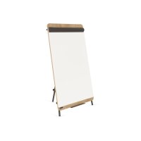 BEREC Flipchart Design NAT0610 Holz Dreibein 69x200cm