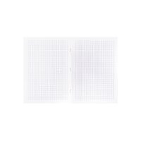 NOVOOO Schulheft A4 729758 5mm kariert mit Rand 90g