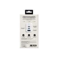 VINNIC FERNOW GaN 45W,Wallcharger VPCG-GA45WG1-EUWH 2x USB C, 1x USB-A, White