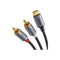 UGREEN Audio Cabel with Chip 1.5m 20193 BB USB-C Male to...