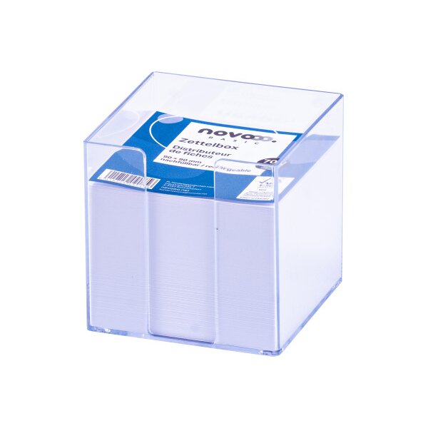 NOVOOO Porte-bloc 731142 transparente 9x9x9cm