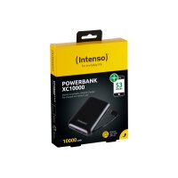 INTENSO Powerbank XC10000, black 7314530 10000 mAh,...