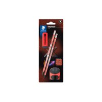 STAEDTLER Bleistift NORIX HB 181SBK2-2 inkl....