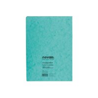 NOVOOO Pressspanheft grün A4 729792 4mm kariert,...