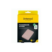 INTENSO Powerbank XS5000, rose 7313523 5000 mAh, USB-A,...