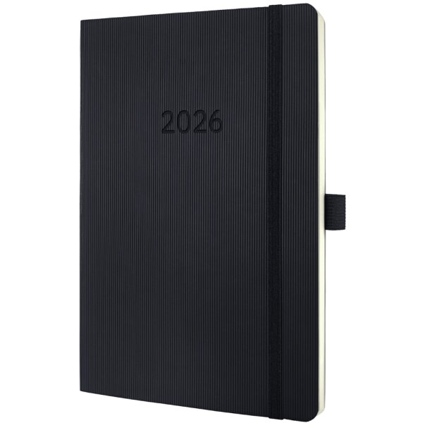 sigel Agenda planning Conceptum 2027, env. A5, noir
