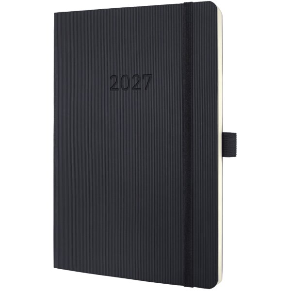sigel Agenda planning Conceptum 2027, env. A5, noir